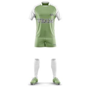 Sublimation OEM Custom <b>Blank</b> Men's Adult Sports Wear T-shirt Breathable Rugby Uniforms Quick Dry Rugby Jersey - Product Image 1