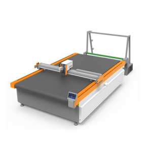 เครื่องตัดใบมีดสวิงดิจิตอล CNC สำหรับตัดผ้าไนล่อนผ้าเดนิมผ้าฝ้ายผ้าลินินพร้อมเครื่องยนต์มอเตอร์เกรดอัตโนมัติของใหม่ล่าสุด - Product Image 6