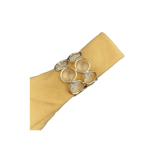 Premium Decorative Aluminium Napkin <b>Ring</b> Reusable Lightweight Durable Modern Stylish Dining Accessory for Hospitality Party - Product Image 5