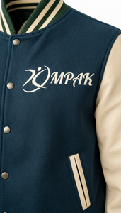 Professional Winter Hooded Varsity <b>Jacket</b> with Chenille Letters Front Logo Unisex Design - Product Image 5