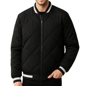 Vornex Industry Hot Selling Bomber <b>Jackets</b> For <b>Men</b> Windbreaker Oversized Workwear <b>Soft</b> <b>Shell</b> Custom Logo Warm Flight <b>Jacket</b> OEM - Product Image 4