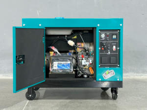 Home Backup Power Energy Ersatz 10kVA Silent Diesel <span class=keywords><strong>Generator</strong></span> Schalten Sie die Strom versorgung während des Stromausfalls automatisch ein - Product Image 4