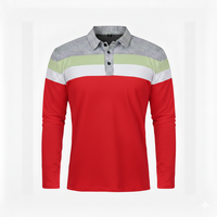 Fournisseur en gros Alibaba, chemises à manches longues pour hommes avec logo personnalisé brodé, qualité supérieure, coupe confortable, séchage rapide, toile