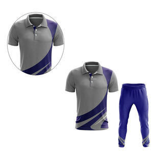 Men's Gray Blue Color Blocking for Shirt Elastic Waist Matching Pants Polyester/Cotton Blend Quick Dry Sportswear for All - Product Image 3