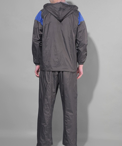 Nouvel ensemble coupe-vent professionnel pour homme avec logo personnalisé RTS, veste à capuche et pantalon imperméables pour les voyages et la pratique équestre en extérieur - Product Image 3