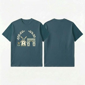 T-shirt en coton à imprimé graphique de qualité supérieure pour hommes, col rond, manches courtes, tissu respirant et doux, vêtement décontracté pour tous les jours - Product Image 2