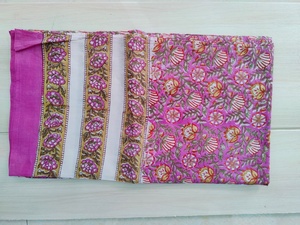Lightweight Block Printed Wholesale Pareos for Women Beach Wear Lightweight Cotton <b>Sarongs</b> Long Scarfs 100% Cotton <b>Sarong</b> - Product Image 4