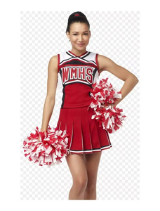 Custom Cheerleading Uniform Set Women Girls Polyester Cheerleader Outfit Crop Top Pleated <b>Skirt</b> Team Sports Wear OEM Logo - Product Image 2