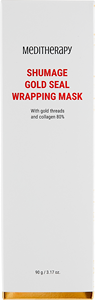[MEDITHERAPY] SHUMAGE GOLD SEAL CRYSTAL WRAPPING MASK avec Niacinamide pour le soin des rides du visage et l'hydratation profonde 50 pièces/boîte - Product Image 4
