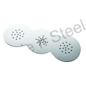 Custom Stainless Steel <b>Coaster</b> Set Coffee Sprinkle Design Metal <b>Coasters</b> - Product Image 1