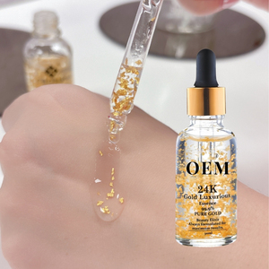 Suero de Coenzima Q10 Gold al por Mayor para Piel Envejecida, Reafirmante, Iluminador, con Brillo Juvenil, Tratamiento Facial, Suero para el Cuidado de la Piel, Logotipo Personalizado - Product Image 3