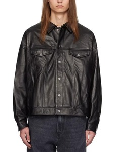 เสื้อแจ็คเก็ตหนังสำหรับผู้ชายแบบซาบาธ - Product Image 1