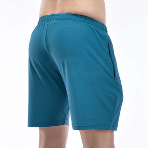 Shorts de course décontractés pour hommes en coton 100% de qualité supérieure, légers, respirants, à séchage rapide, taille mi-haute avec cordon de serrage - Product Image 3