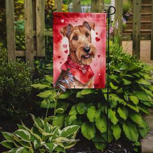 Bandera de Jardín del Día de San Valentín de Terrier irlandés, buzón Multicolor, cartel decorativo para Patio, ilustraciones, camas de flores, tamaño de letrero de césped - Product Image 2