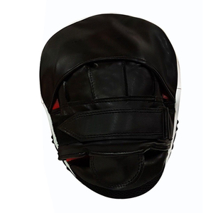 Leather Hook & Jab <b>Pads</b> - Shock-Absorbing Training Mitts for Boxing, Kickboxing, and Martial Arts - Product Image 3