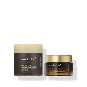 Set Aclarante y Tonificante Medicube Deep Vita C, Producto Facial Coreano de Vitamina C de Alta Calidad - Product Image 1