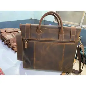 New Collection 100% natural leather Bag OEM ODM Customized Wholesale Selling Shoulder Bag Made In india long Lasting Quality