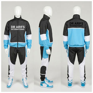 Conjunto Deportivo de Primera Calidad para Hombre, Corte Ajustado, Lavado Ácido, Estampado, Ropa Deportiva, Ropa Urbana, Servicio OEM, Suministro Directo de Fábrica - Product Image 6