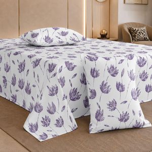 Ensemble de couvre-lit en patchwork de coton lavable et rafraîchissant, fait main à Jaipur, avec housses de coussin florales, literie traditionnelle pour la maison - Product Image 4
