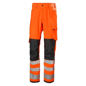 Men's High Visibility Reflective Safety <b>Pants</b> Lightweight Construction <b>Work</b> Wear <b>Cargo</b> Pocket Waterproof Working <b>Pants</b> - Product Image 1