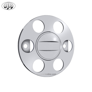 Européen/japonais (PCD 205mm) Couvre-roues en acier inoxydable T304 175 Anneau de protection (centre fermé) - Product Image 1