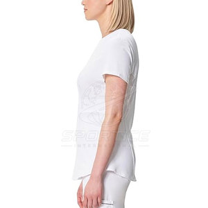 Uniforme Médico Personalizado de Tela Suave 100% Algodón, Blusa con Cuello en V y Pantalones a Juego, Ropa de Trabajo para el Sector Sanitario, Uniforme de Enfermera para Mujer - Product Image 3