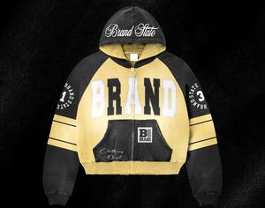 Sudadera de Alta Calidad, Estilo Oversize, Lavado Ácido, con Gráficos Personalizados DTG, Estilo Vintage, 100% Algodón - Product Image 6