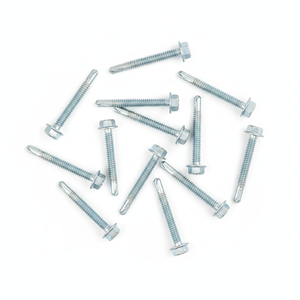 สกรูเจาะยึดหัวหกเหลี่ยม ความแข็งแรงสูง ระดับ 8 - เกลียวหยาบลึก - Product Image 1