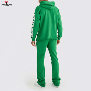 ชุดวอร์มแบบมีฮู้ดผ้าฝ้าย 100% ลายพิมพ์ตามสั่ง สไตล์ลำลอง น้ำหนักเบา ราคาถูก คุณภาพสูง ดีไซน์ 2 in 1 สำหรับทุกเพศ - Product Image 3