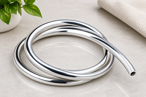 Antistatic <b>silicone</b> tubing for safe flammable fluid transfer with medical grade material heat resistance and static control - Product Image 2