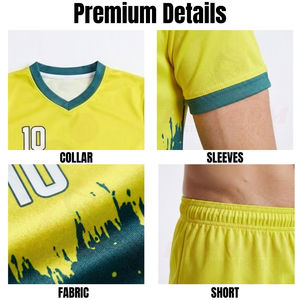 Ensemble de maillots de football personnalisés, fabricant d'uniformes de football, fournisseur de kits d'équipe, directement du fabricant - Product Image 5