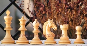 NE K0047 Reproduced 1963-1966 Piatigorsky Cup <b>Wooden</b> <b>Chess</b> Piece <b>Set</b> Foldable Durable Eco-Friendly Table Game - Product Image 2