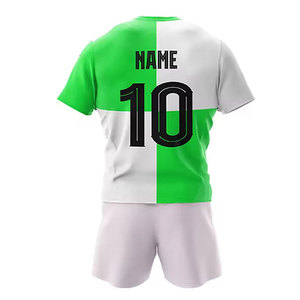 Conjunto de Uniforme de Rugby para Equipos Deportivos, Transpirable, 100% Poliéster, Diseño Personalizado, MOQ Bajo, Nueva Ropa de Rugby Profesional - Product Image 3