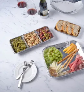 Executive Office Metal Organiser Tray Handmade for Modern Luxury Workspaces Home Decoration Handmade Tray made by zahid exports - Product Image 2
