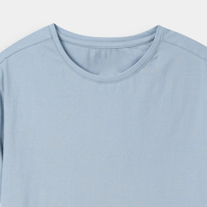 Camisetas de Hombre de Alta Calidad, Corte Holgado, Logotipo Personalizado, 100% Algodón, Estilo Casual Urbano, Manga Corta, Verano, Fabricante OEM - Product Image 4