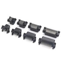 Conector de PCB de 35 pines para conexión de cable a placa automotriz, en ángulo recto, con contactos de latón, carcasa de nailon, clasificación IP68, modelo Jinhang35PL