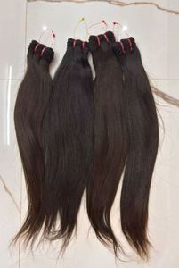 Cabello Indio Virgen Premium, Cabello Indio Ombre Virgen, Extensiones de Cabello Humano de Gran Longitud con Clip, Volumen Completo y Suave - Product Image 3