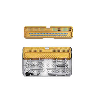 Sistema de Retracción Avanzado Black Belt con Cuchillas de Titanio, Juego de Retractores Cervicales de Alta Calidad para Cirugía de Columna Vertebral y Neurocirugía - Product Image 2