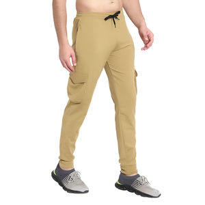 Pantalones Cargo Casuales de Alta Calidad para Hombre, Corte Ajustado, Personalizados, Ligeros, de Secado Rápido, con Múltiples Bolsillos, OEM - Product Image 3