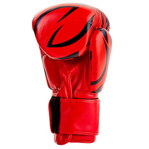 Guantes de Boxeo con Logotipo Personalizado, Blancos, Negros y Dorados, de Cuero con Cierre, Transpirables, Impermeables, con Protección UV, para Entrenamiento de Adultos - Product Image 4