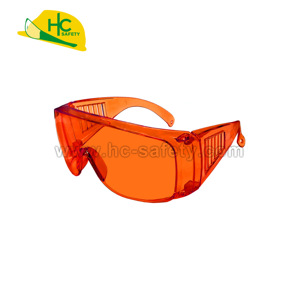 P660 <b>Frameless</b> Heavy-Duty Polycarbonate Safety Glasses Anti-Fog/Anti-Scratch Lenses Certified Safety Standards Shatterproof - Product Image 3