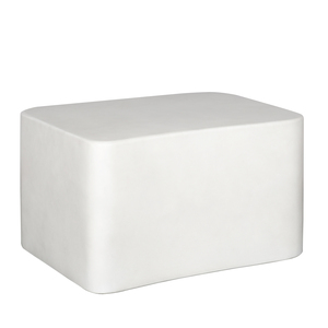 Modern White GFRC Eco-Friendly Durable <b>Nesting</b> <b>Coffee</b> <b>Table</b> <b>Set</b> with Minimalist Design for Living Room Furniture - Product Image 4