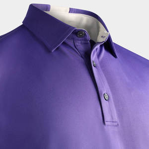 High Quality 220 Grams Polyester Performance Golf <b>Shirt</b> Custom Front Print Quick Dry Breathable Team Uniform Wholesale Apparel - Product Image 5