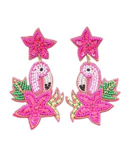 Artisanat perlé camion charges de coeurs perlé goutte broderie boucles d'oreilles choix luxe et Unique de haute qualité par Hiba Enterprises - Product Image 4