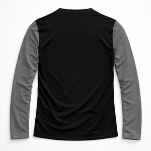 T-shirt de sport à manches longues pour homme, personnalisé, à séchage rapide, compression, fitness, musculation, performance athlétique, vêtements de sport - Product Image 3