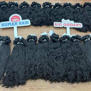 Super vente cheveux bruts cheveux ondulés naturels trame cheveux humains vietnamiens sans perte ni emmêlement - Product Image 4