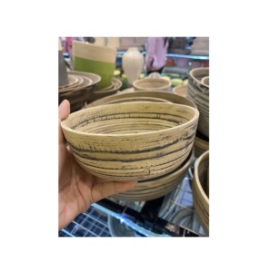 Pantalla de bambú en espiral vietnamita tradicional pintada a mano por fábrica para decoración del hogar fiesta boda Festival decoración del hogar - Product Image 3