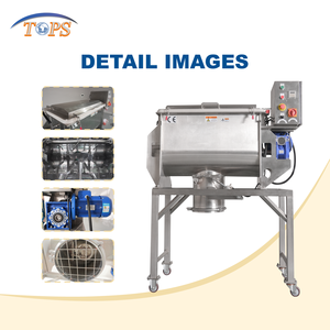 Mixer dayung poros tunggal industri untuk pengolahan kimia 300L SS304 Mixer bubuk dengan pompa & Motor - Product Image 3