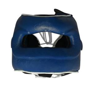 Ensemble de boxe personnalisé OEM le plus vendu, fait main, en cuir véritable bleu marine, pour entraînement de boxe et de kickboxing CP-BSS-10 - Product Image 6