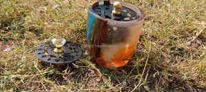 Brûleur à bakhoor en résine, artisanal de luxe, porte-encens moderne, design moderne, ramadan, eid - Product Image 6